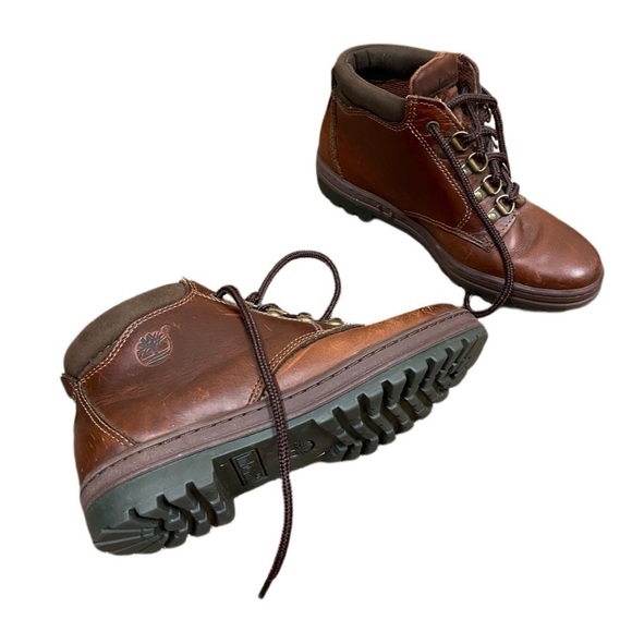 TIMBERLAND Brown Ankle Boots - Size 6 - Picture 3 of 8